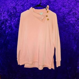 NWOT J.Crew Sweater/Pull over Medium Pink